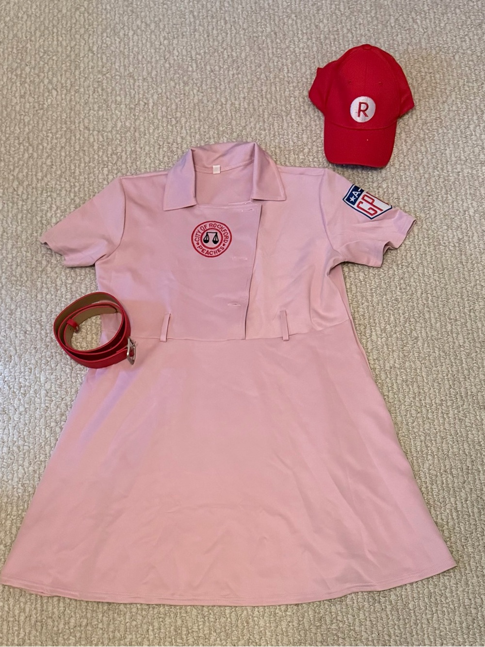 Rockford Peach Women’s baseball costume